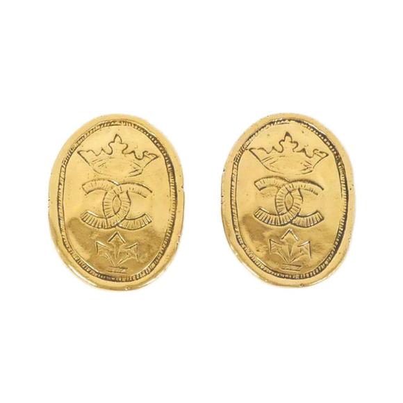 CHANEL Green Earrings - Picture 1 of 4